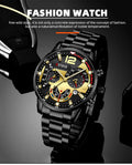 Stainless Steel Quartz Men's Watch