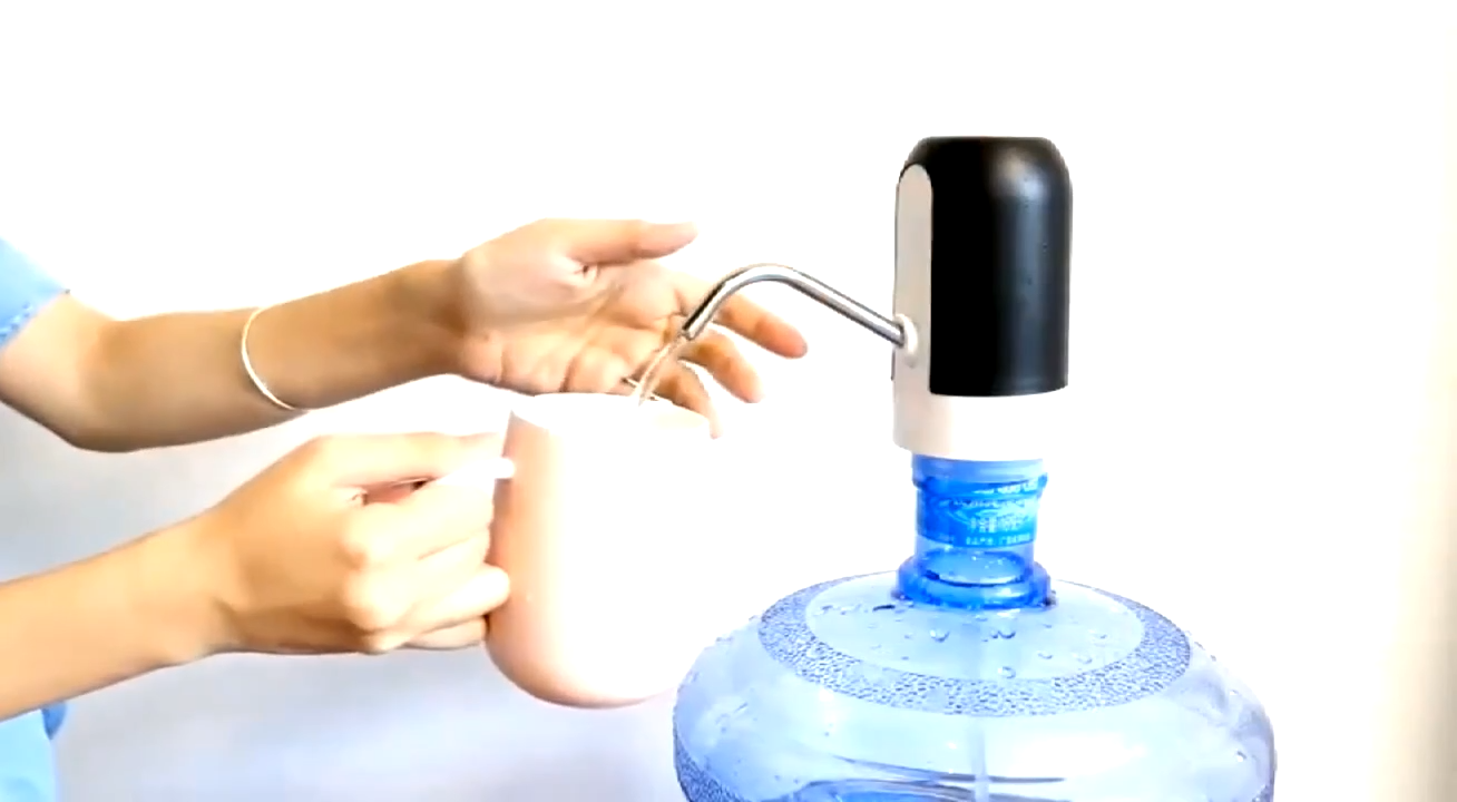 Portable Electric Water Dispenser Pump - USB Rechargeable