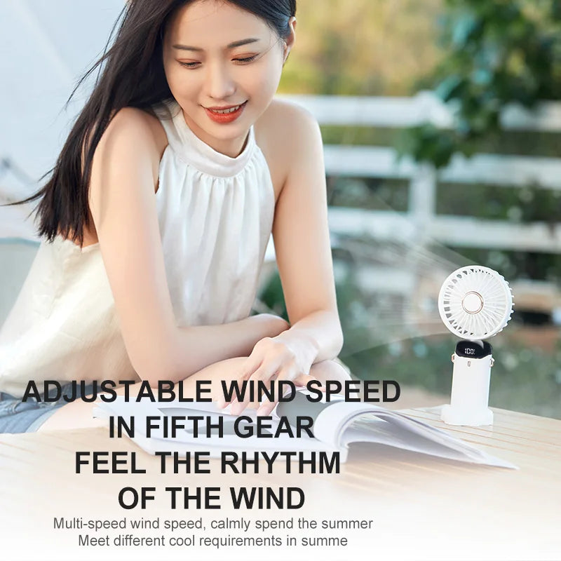 Electric Handheld  Portable Mini Fan