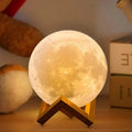 Rechargeable 3D Print Moon Lamp