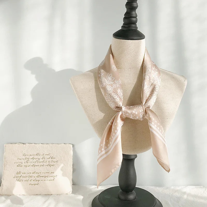 70cm Paisley Printed Hijab Scarf For Women